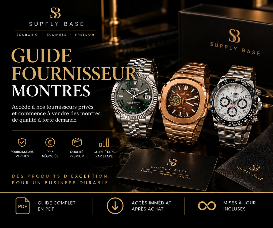 Guide Fournisseur — Seiko Mod